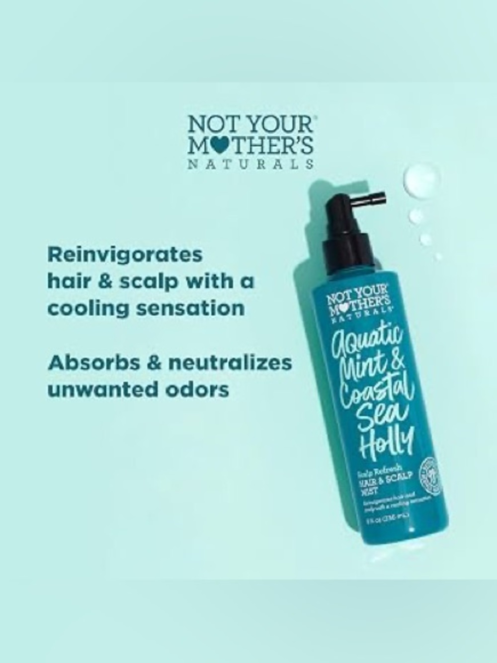 NYM’s Aquatic Mint & Coastal Sea Holly Scalp Refresh Hair/Scalp Treatment *NWT!*